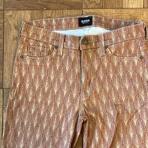 Hudson Nico Super Skinny Midrise jeans, geometric print, 27